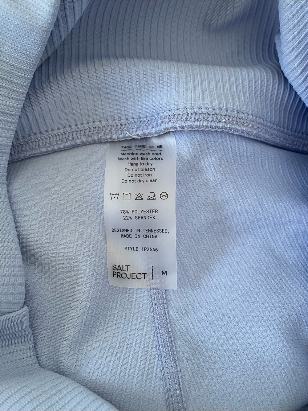 M - Power Piped Ribbed Legging & bra - Picture 10 of 11
